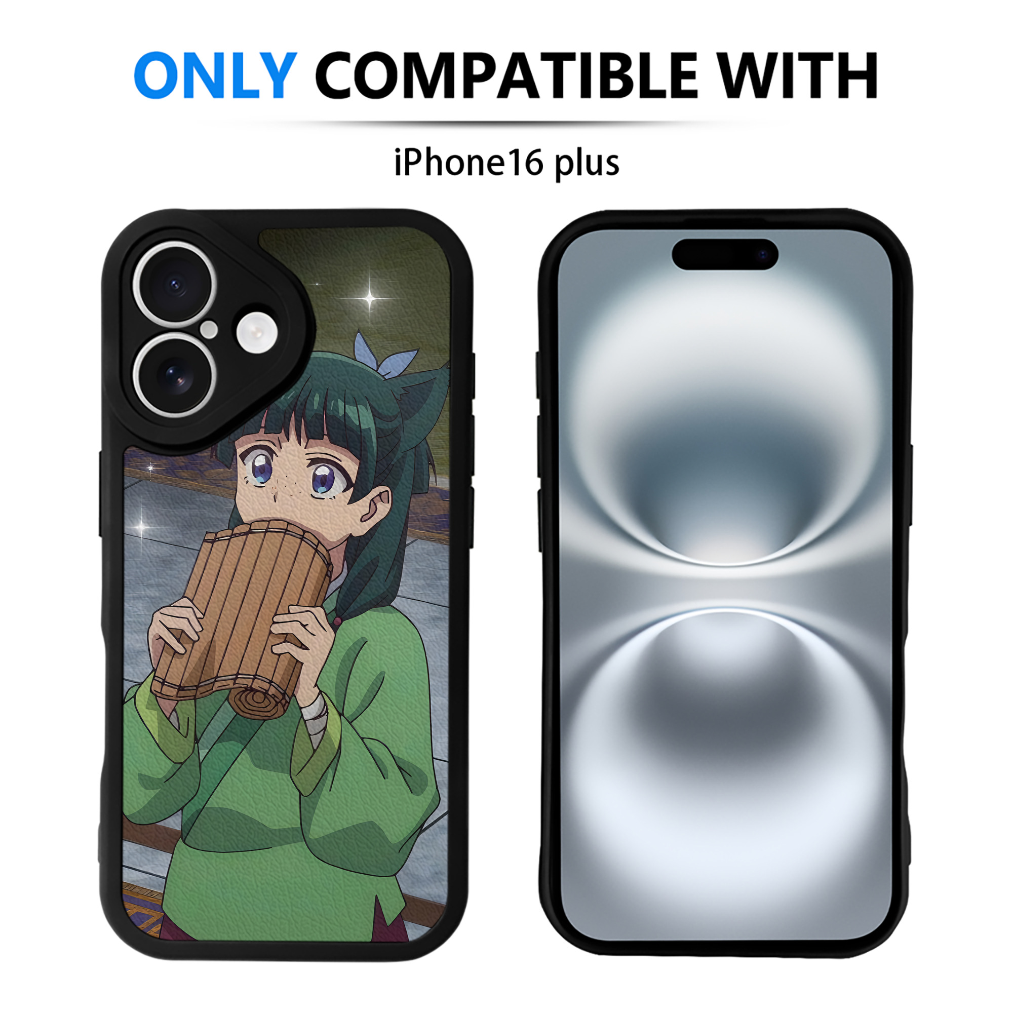 薬屋のひとりごと The Apothecary Diaries 【iPhone 16シリーズ対応】シリコンスマホケース（レザー調） 材質：シリコン
